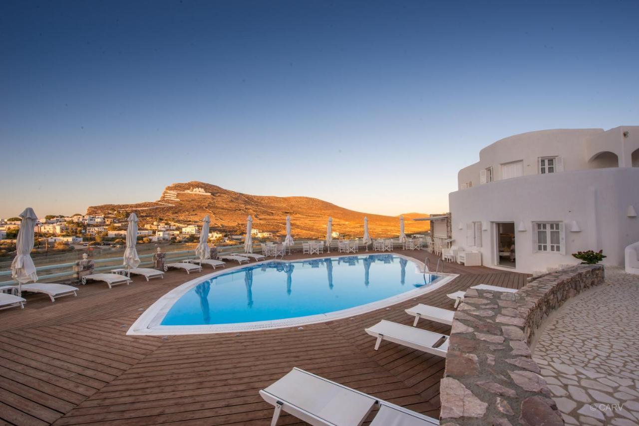 Aspalathras White Hotel Folegandros Town Luaran gambar