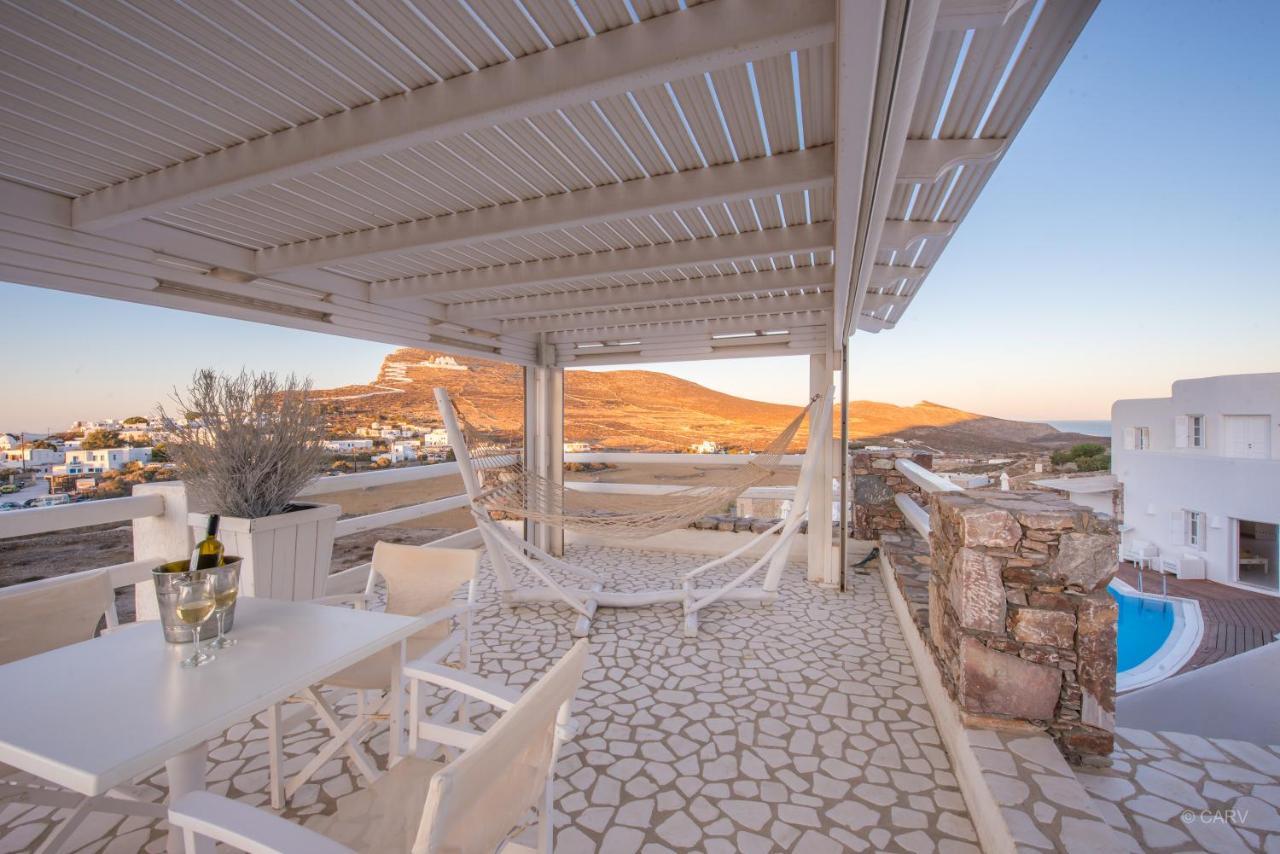 Aspalathras White Hotel Folegandros Town Luaran gambar